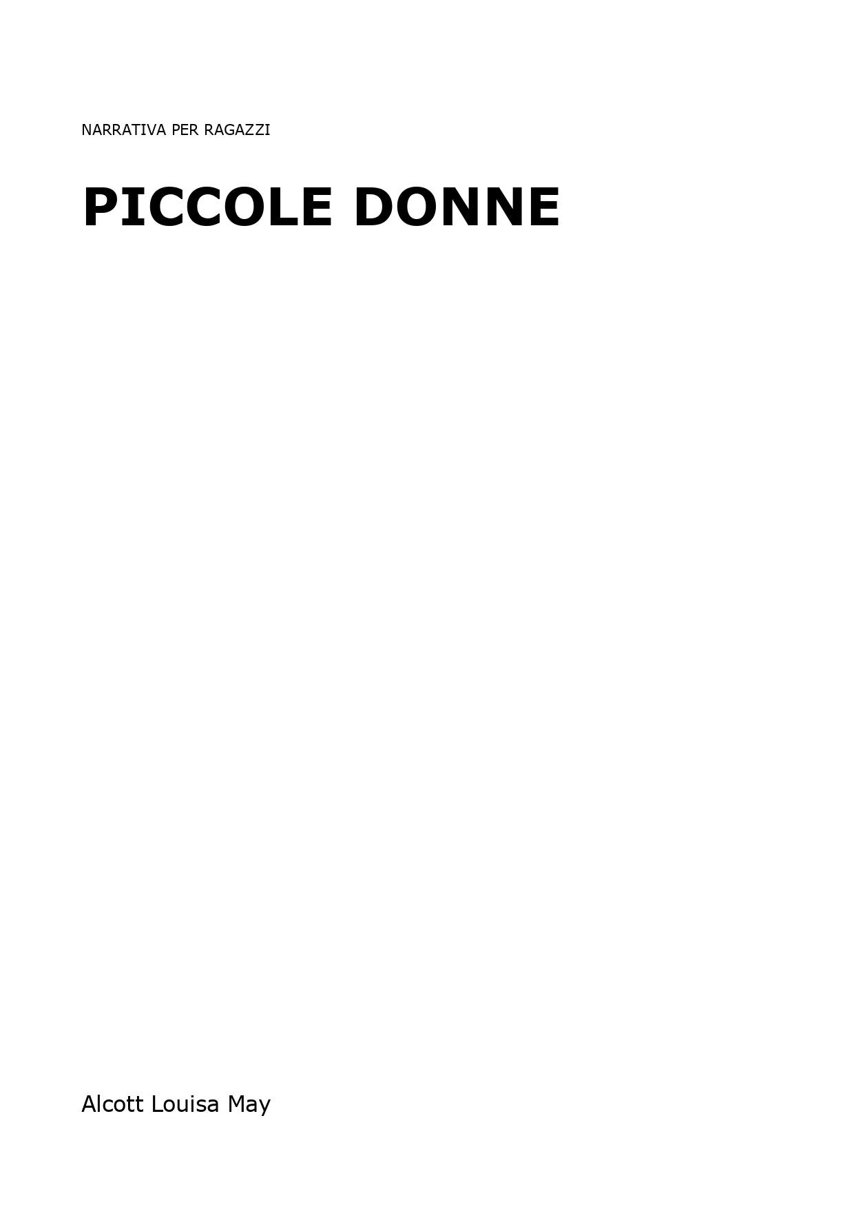 Piccole donne