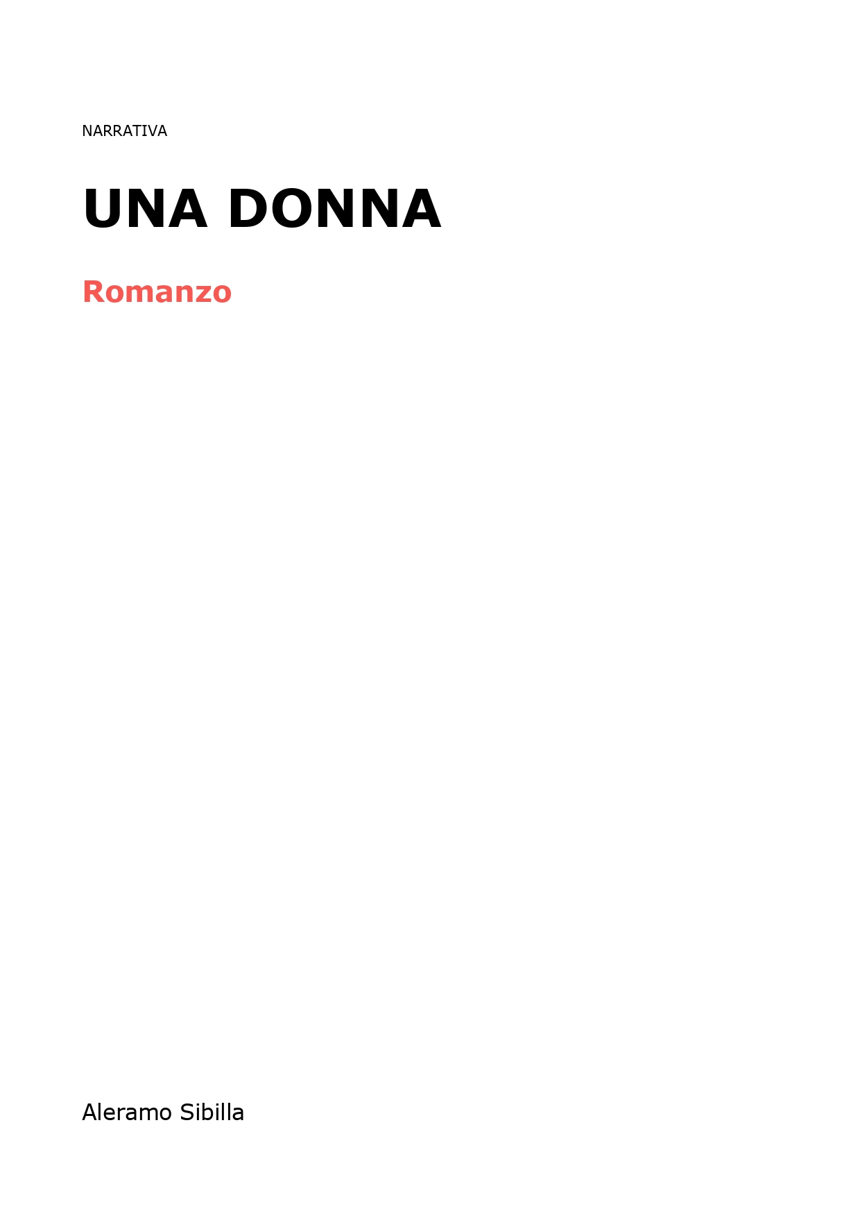 Una Donna
