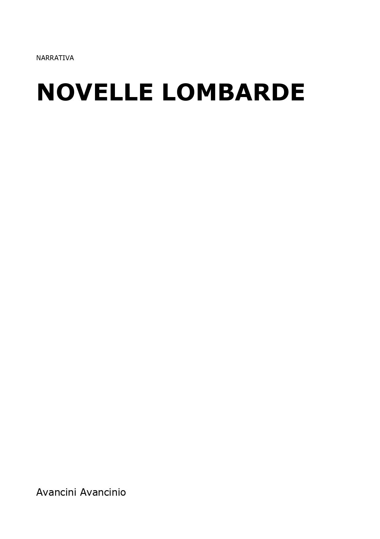Novelle lombarde