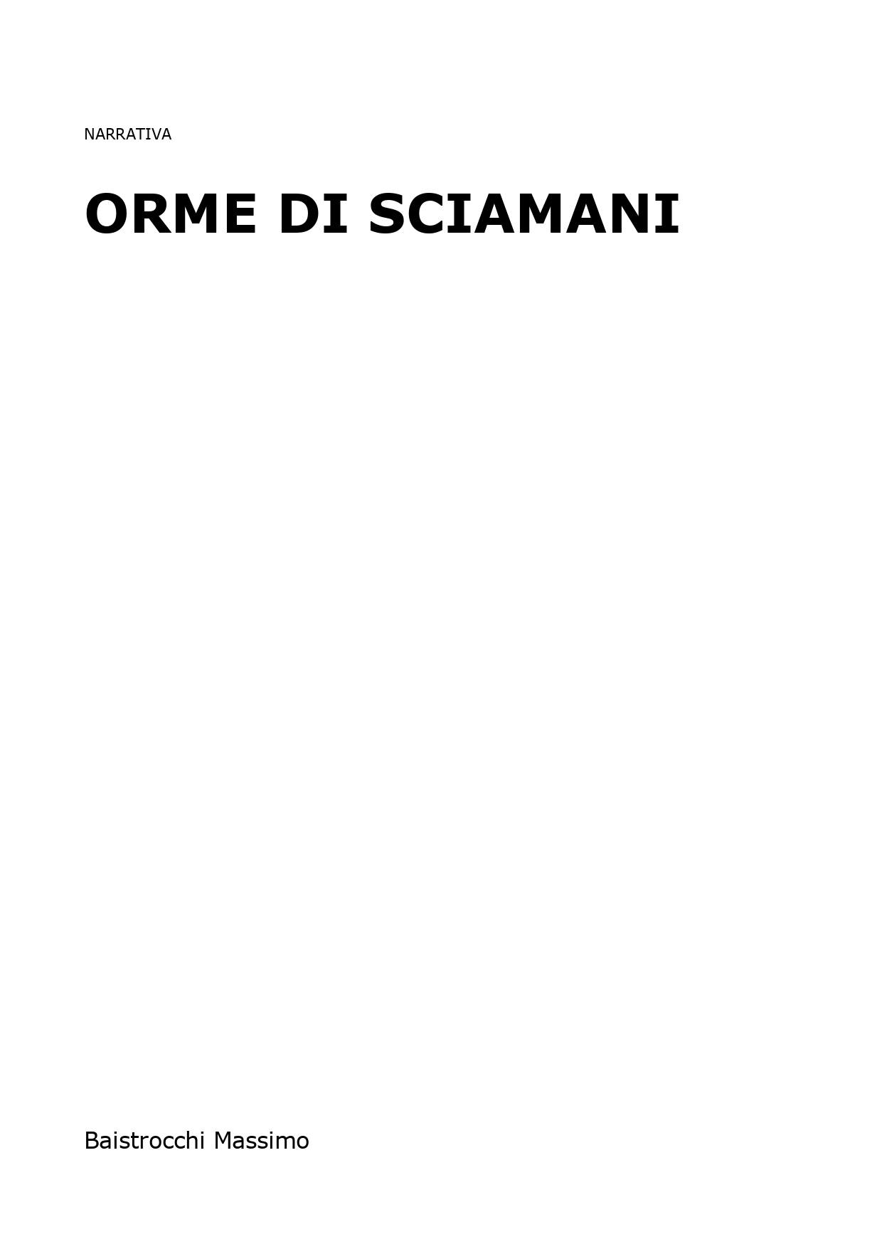 Orme di sciamani