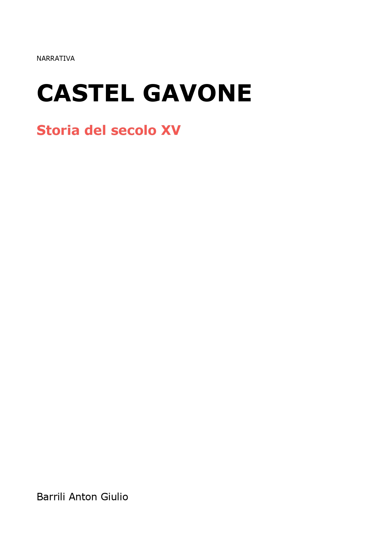 Castel Gavone