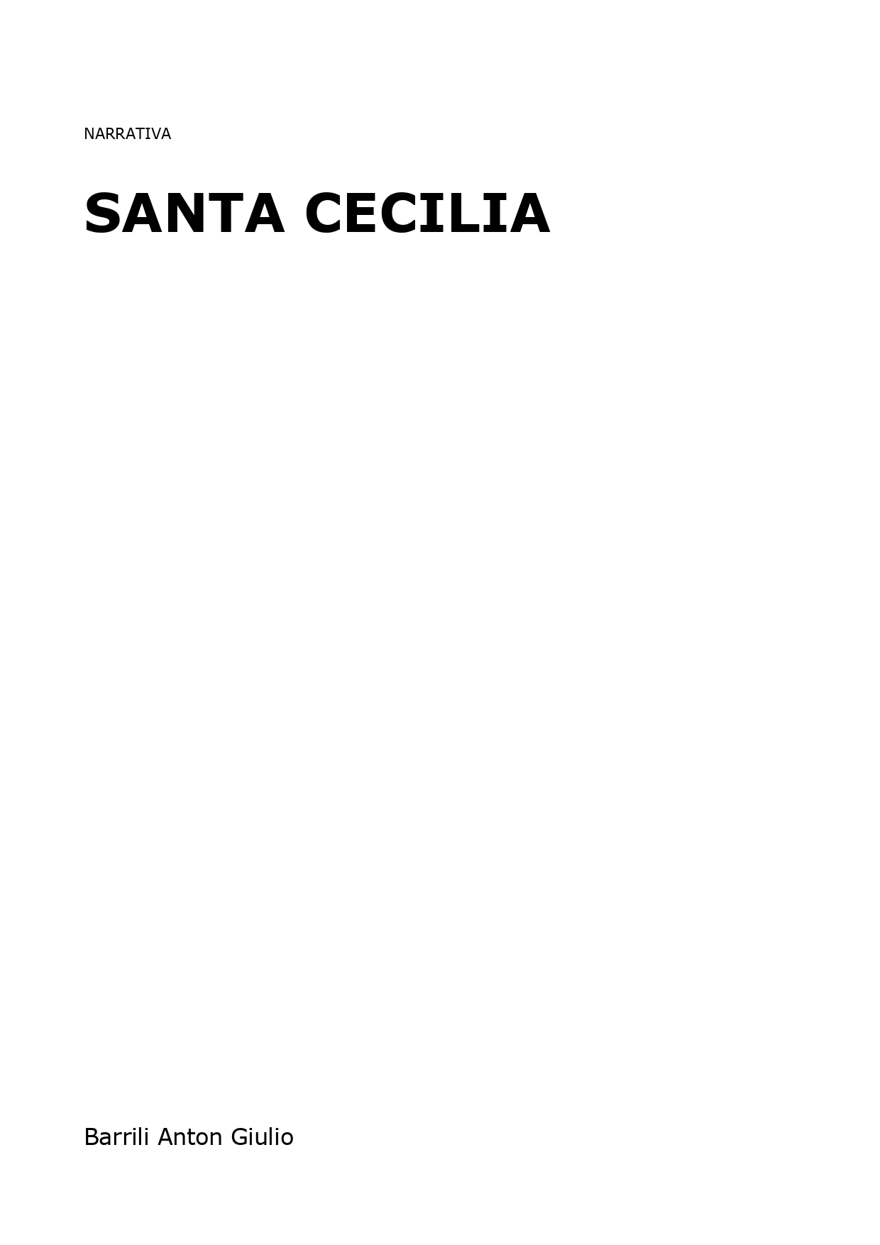Santa Cecilia