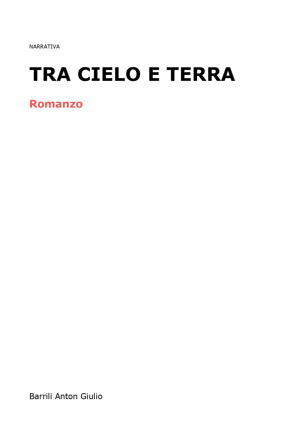 Tra cielo e terra