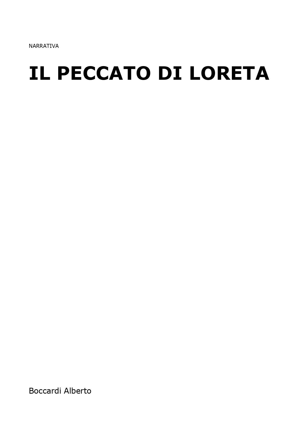 Il peccato di Loreta