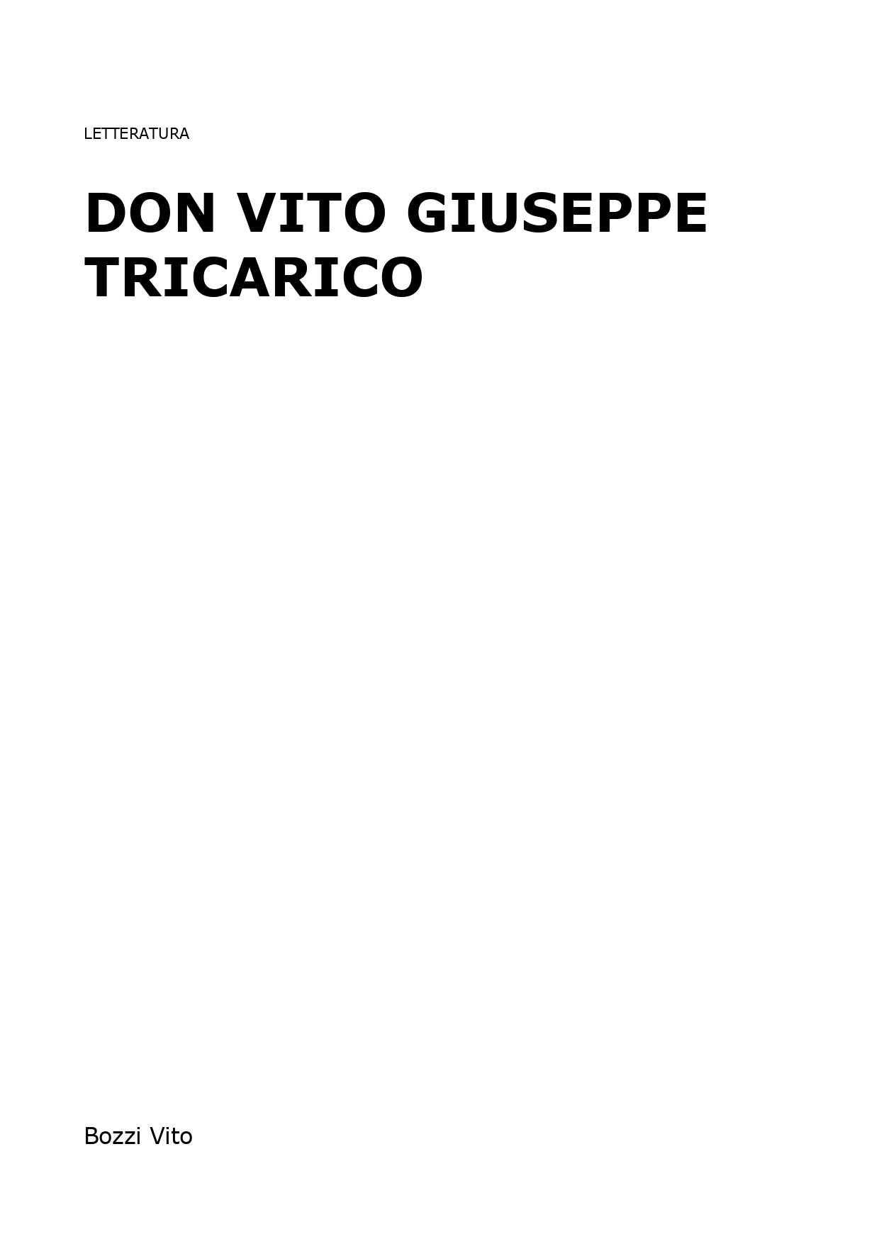 Don Vito Giuseppe Tricarico