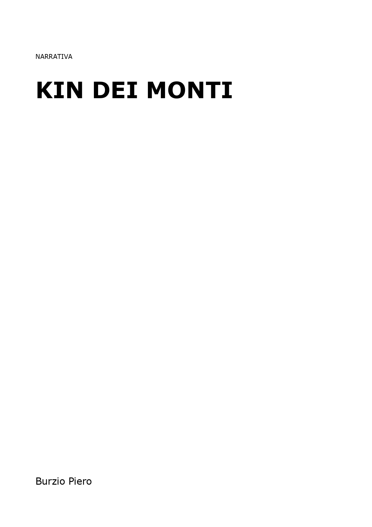 Kin dei monti