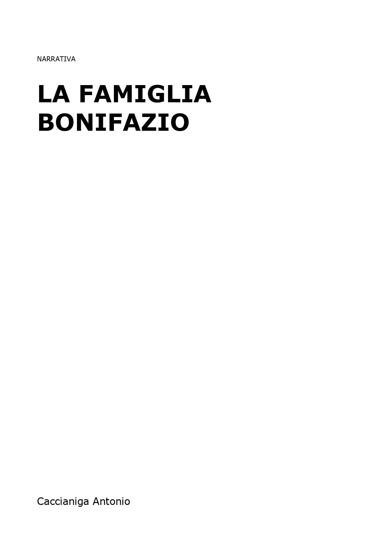 La famiglia Bonifazio