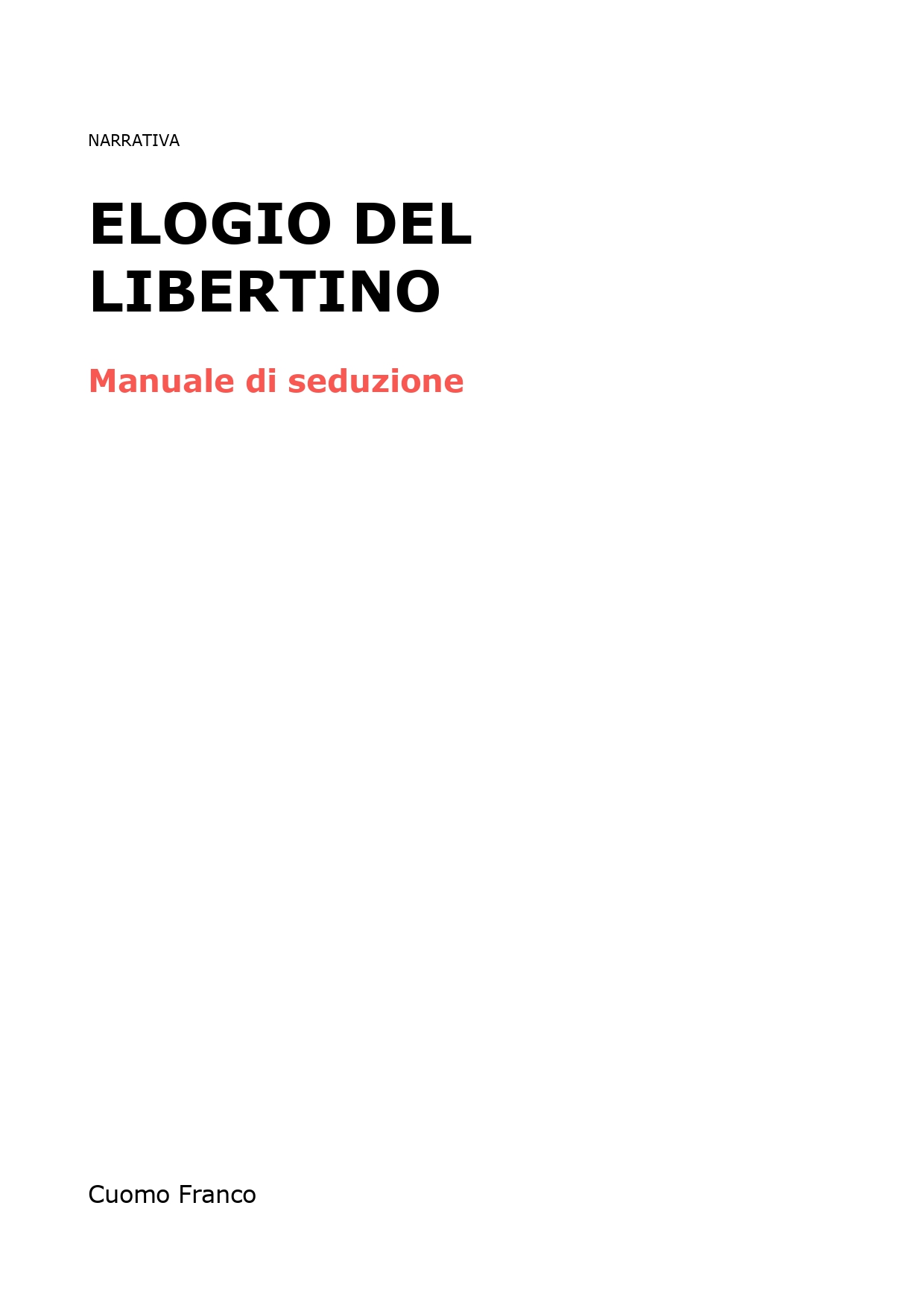 Elogio del libertino