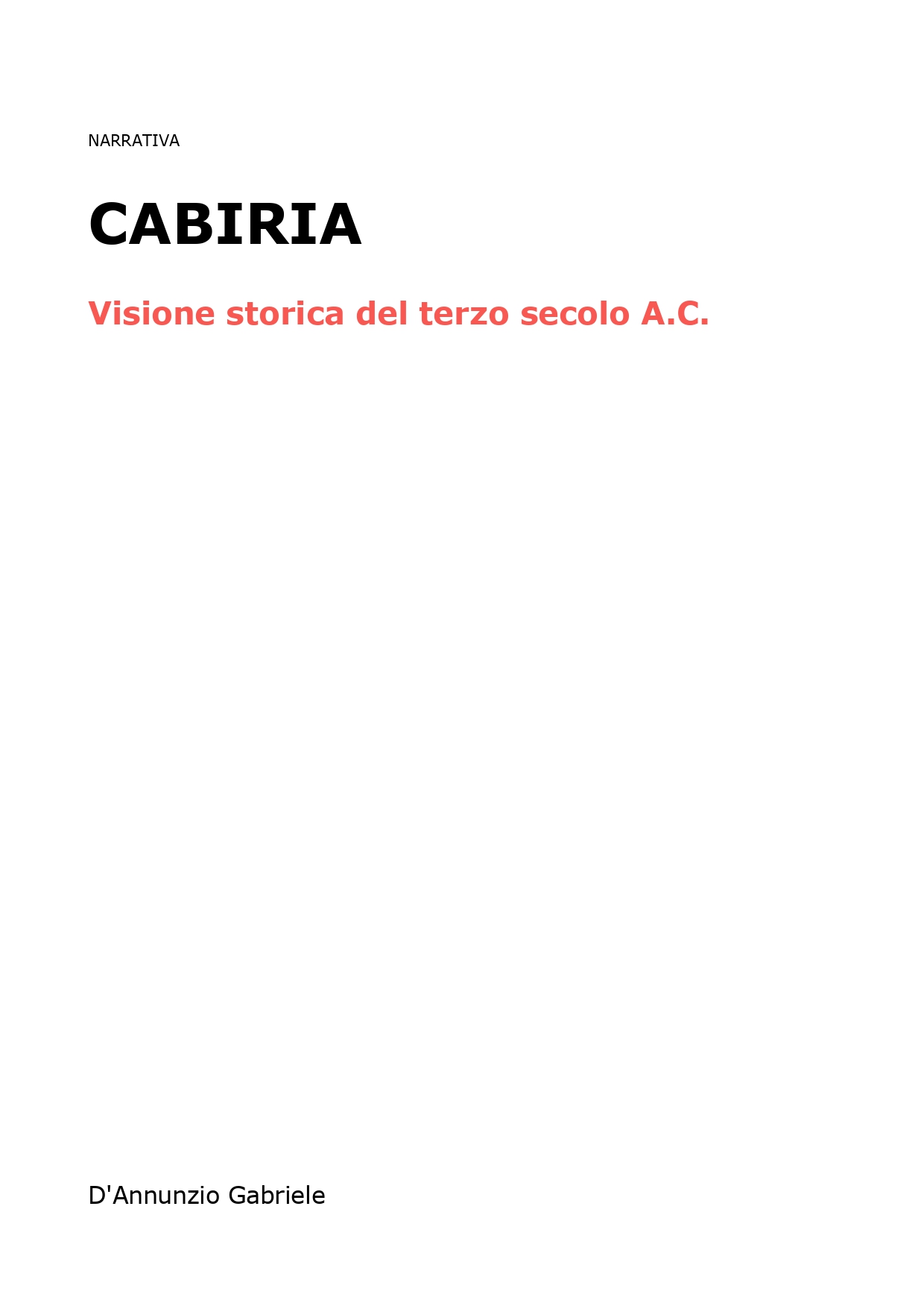 Cabiria