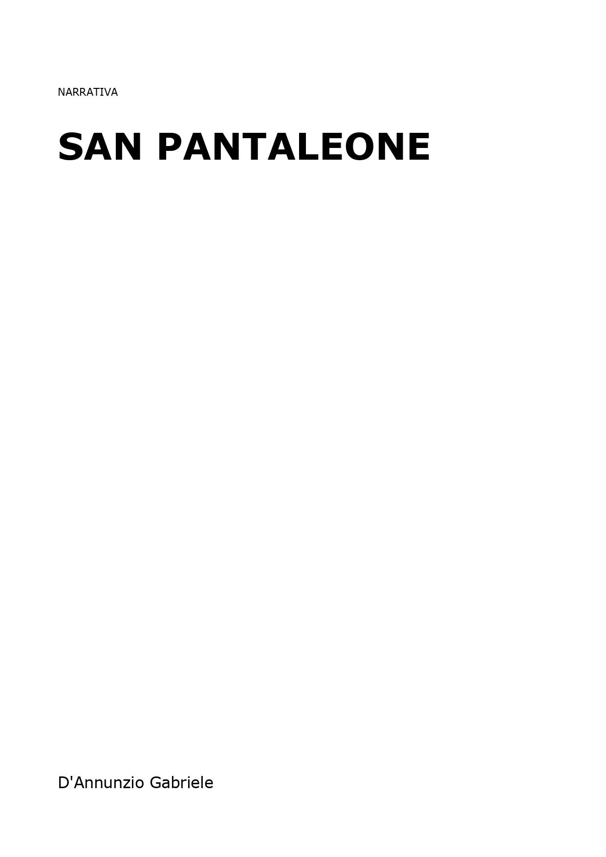 San Pantaleone