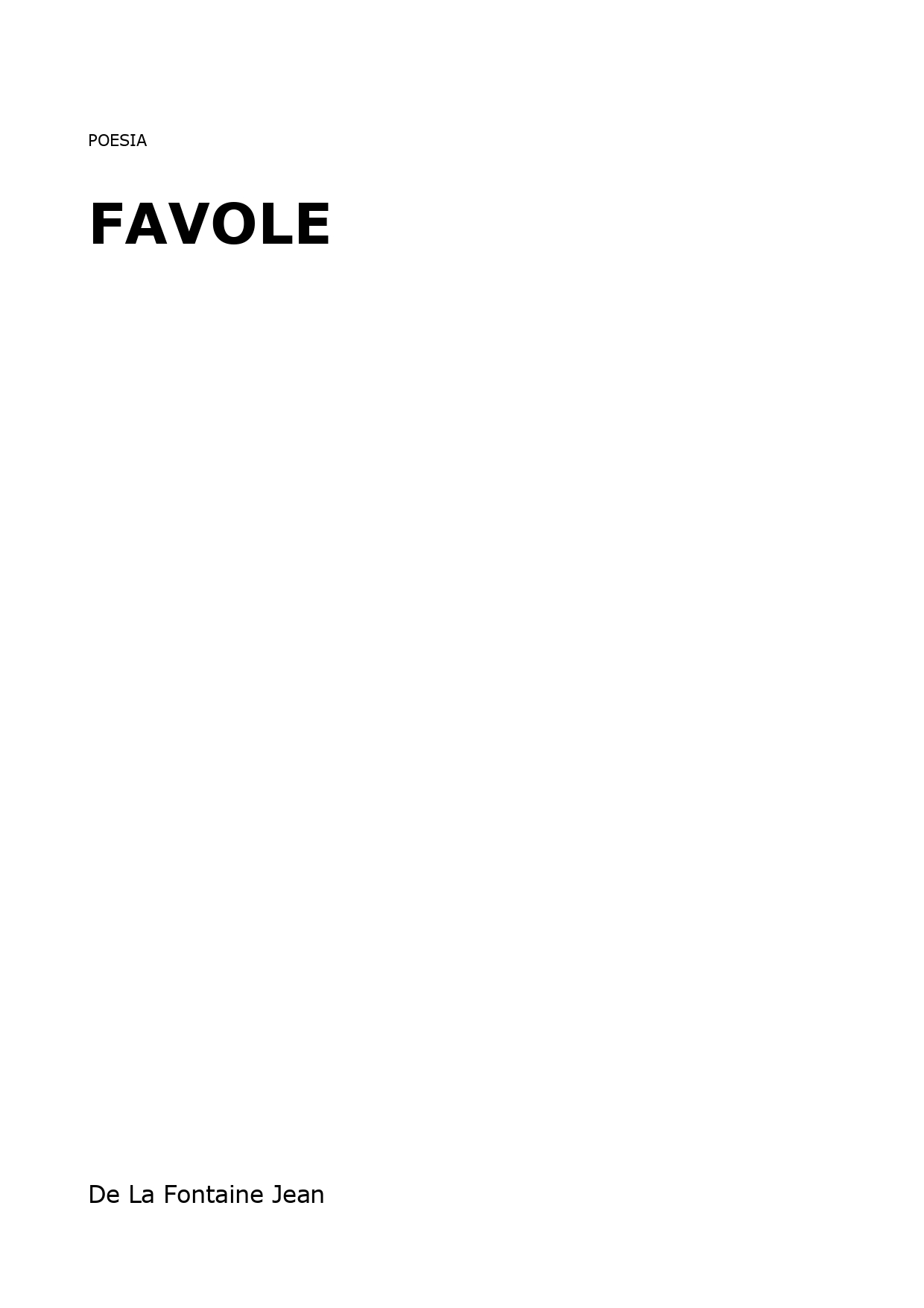 Favole