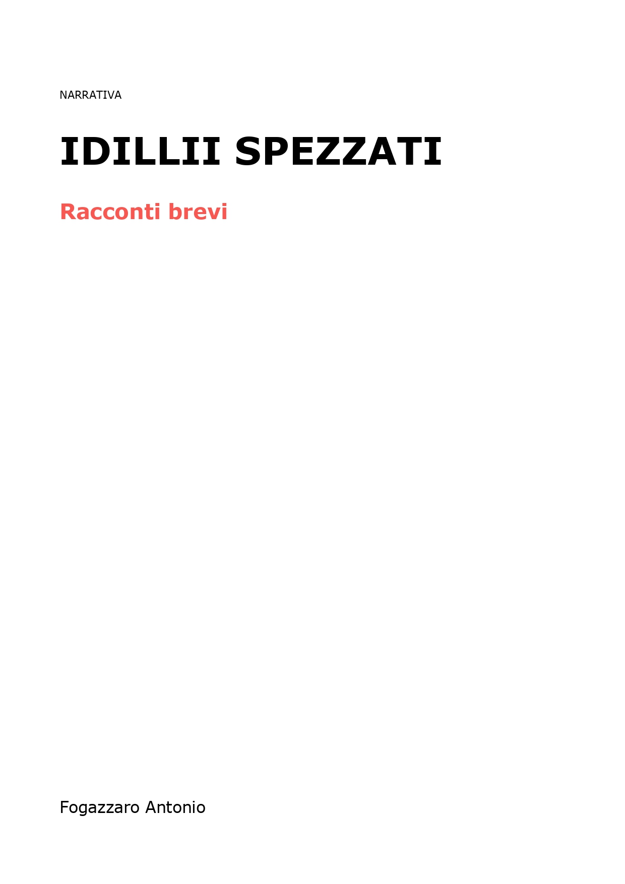 Idillii spezzati
