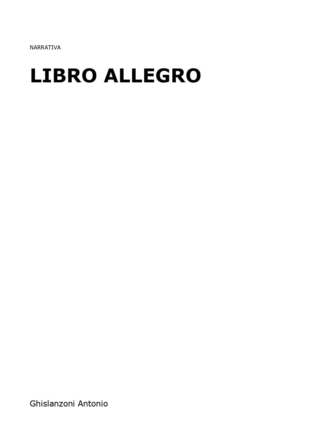 Libro allegro