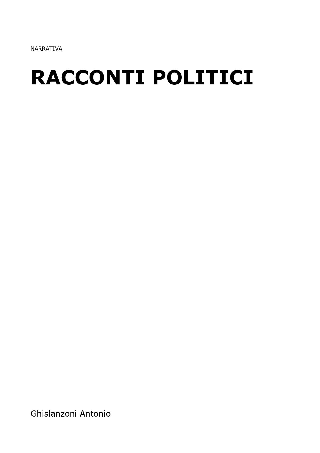 Racconti politici