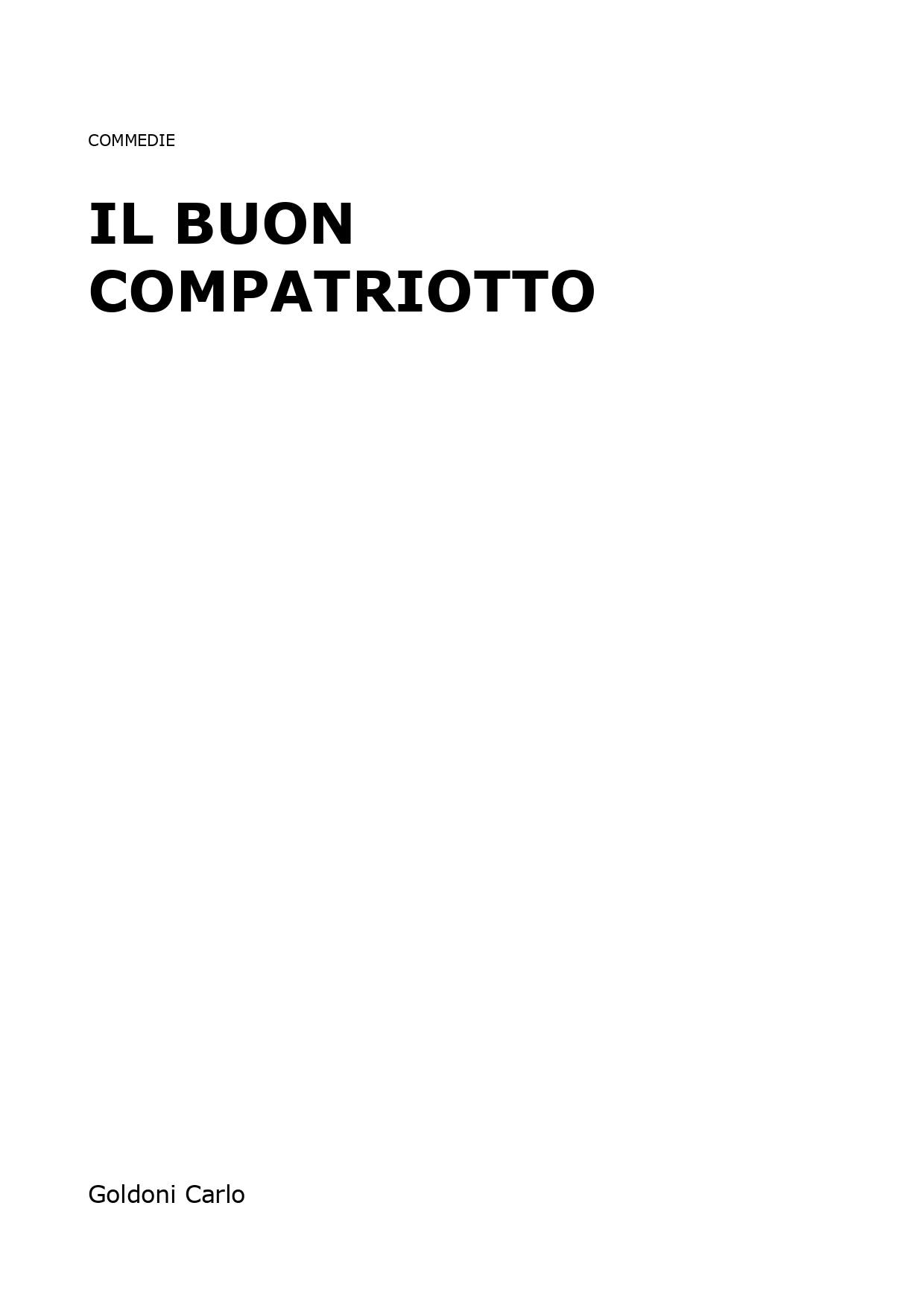 Il Buon Compatriotto