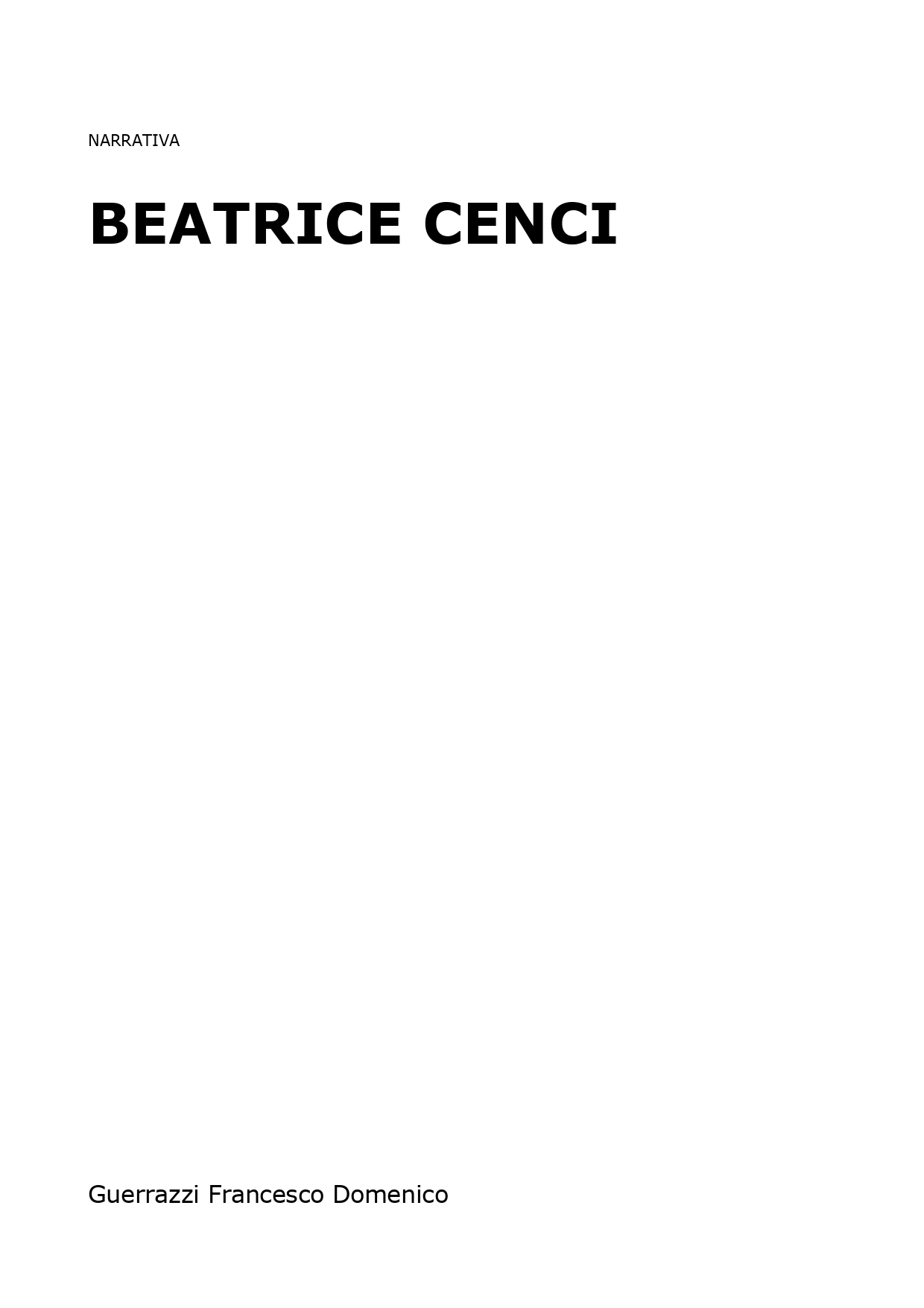 Beatrice Cenci