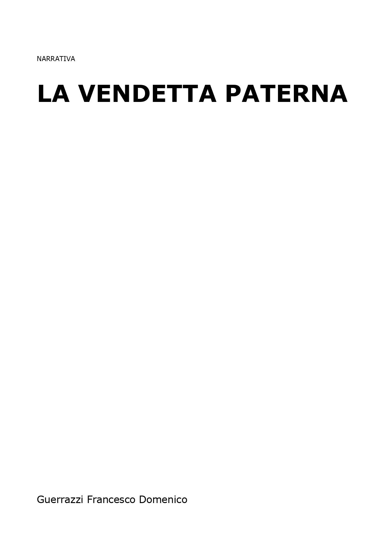 La vendetta paterna