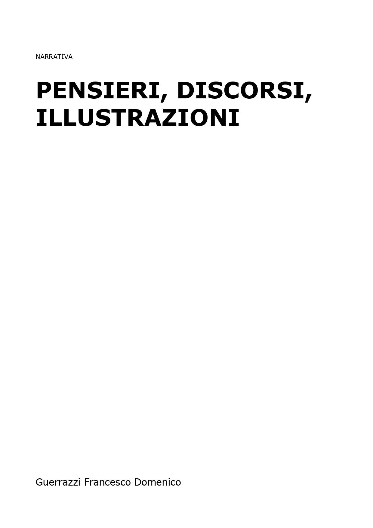 Pensieri, Discorsi, Illustrazioni