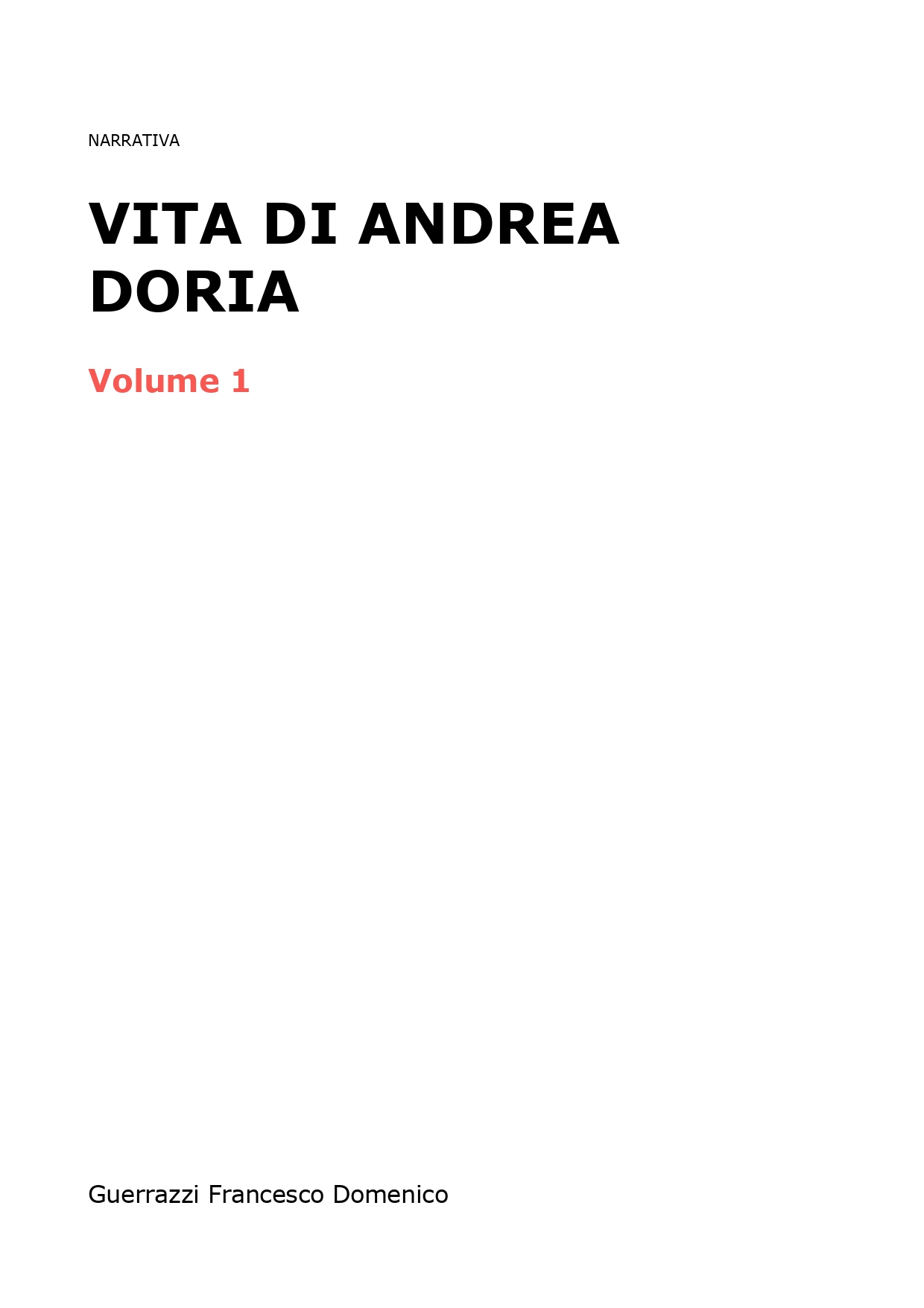 Vita di Andrea Doria
