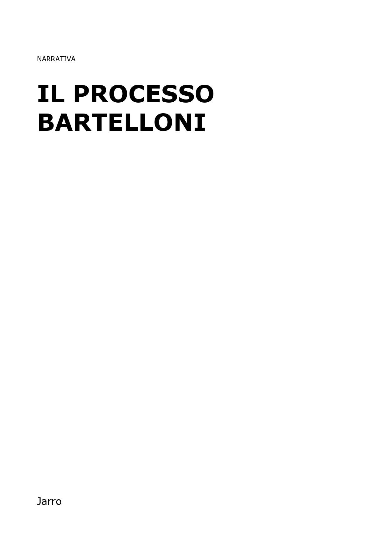 Il processo Bartelloni
