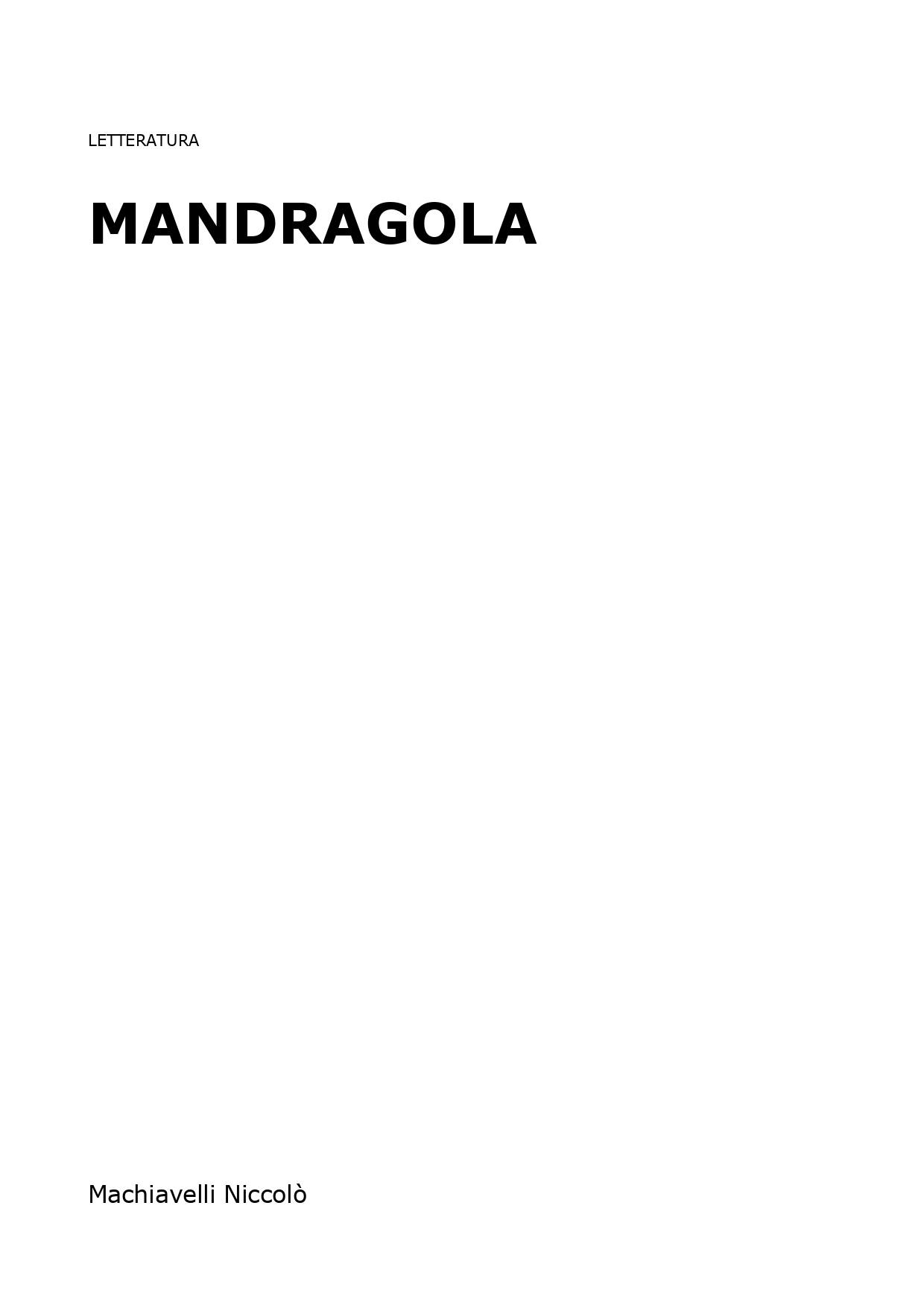 Mandragola
