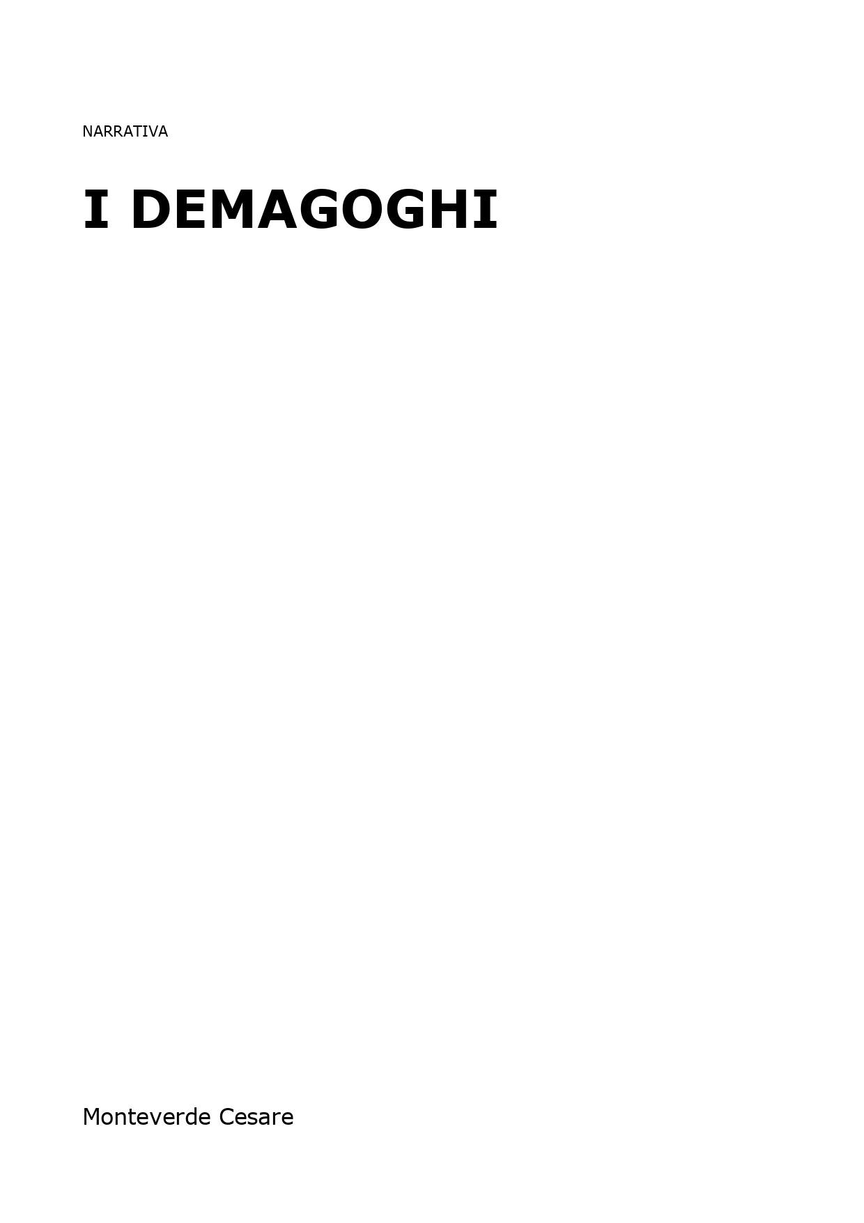 I demagoghi
