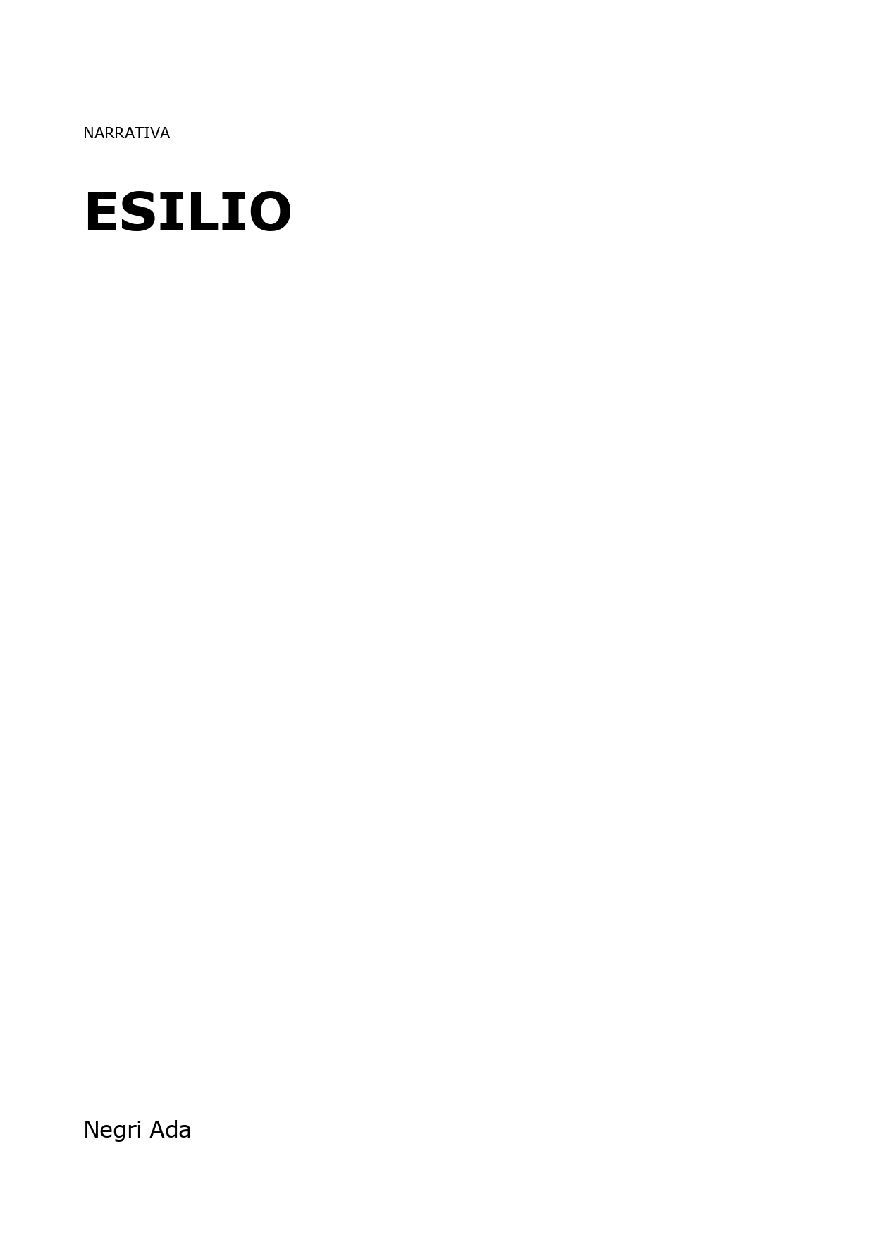 Esilio