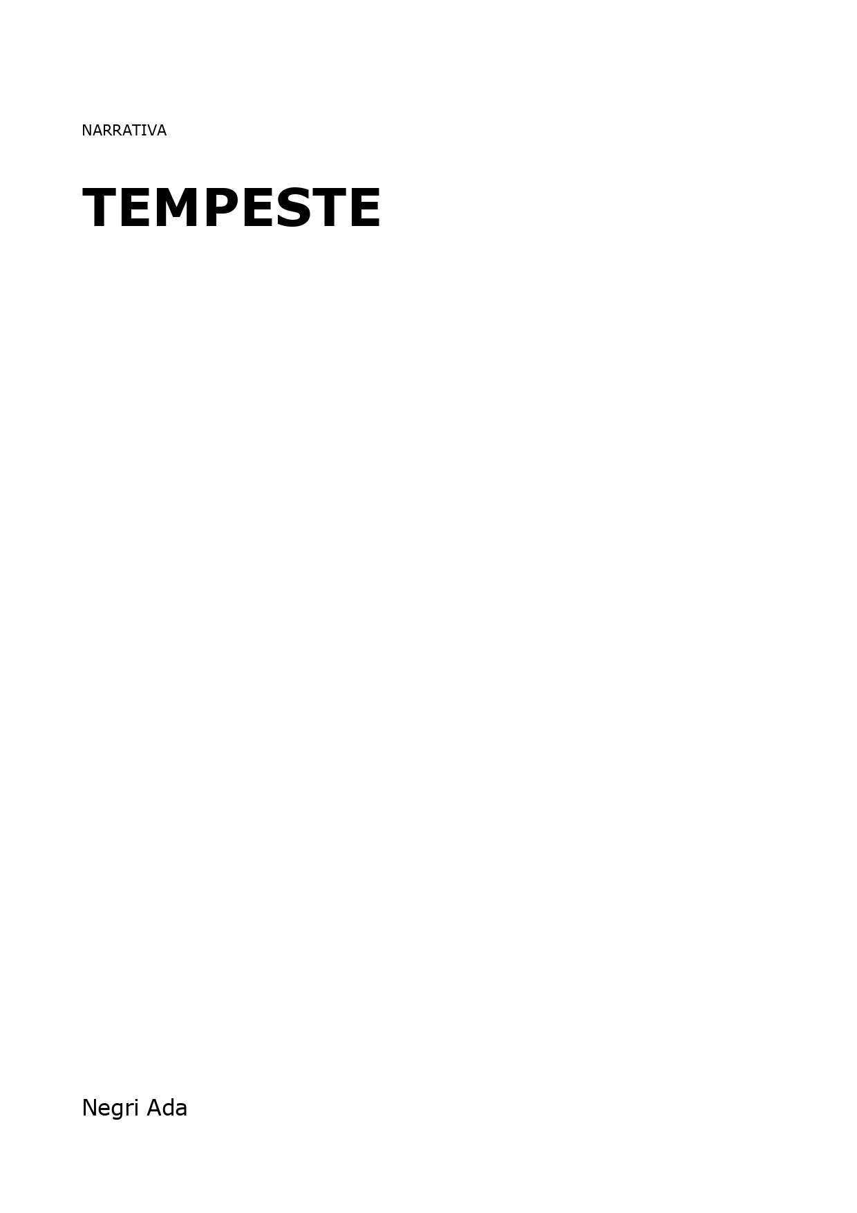 Tempeste