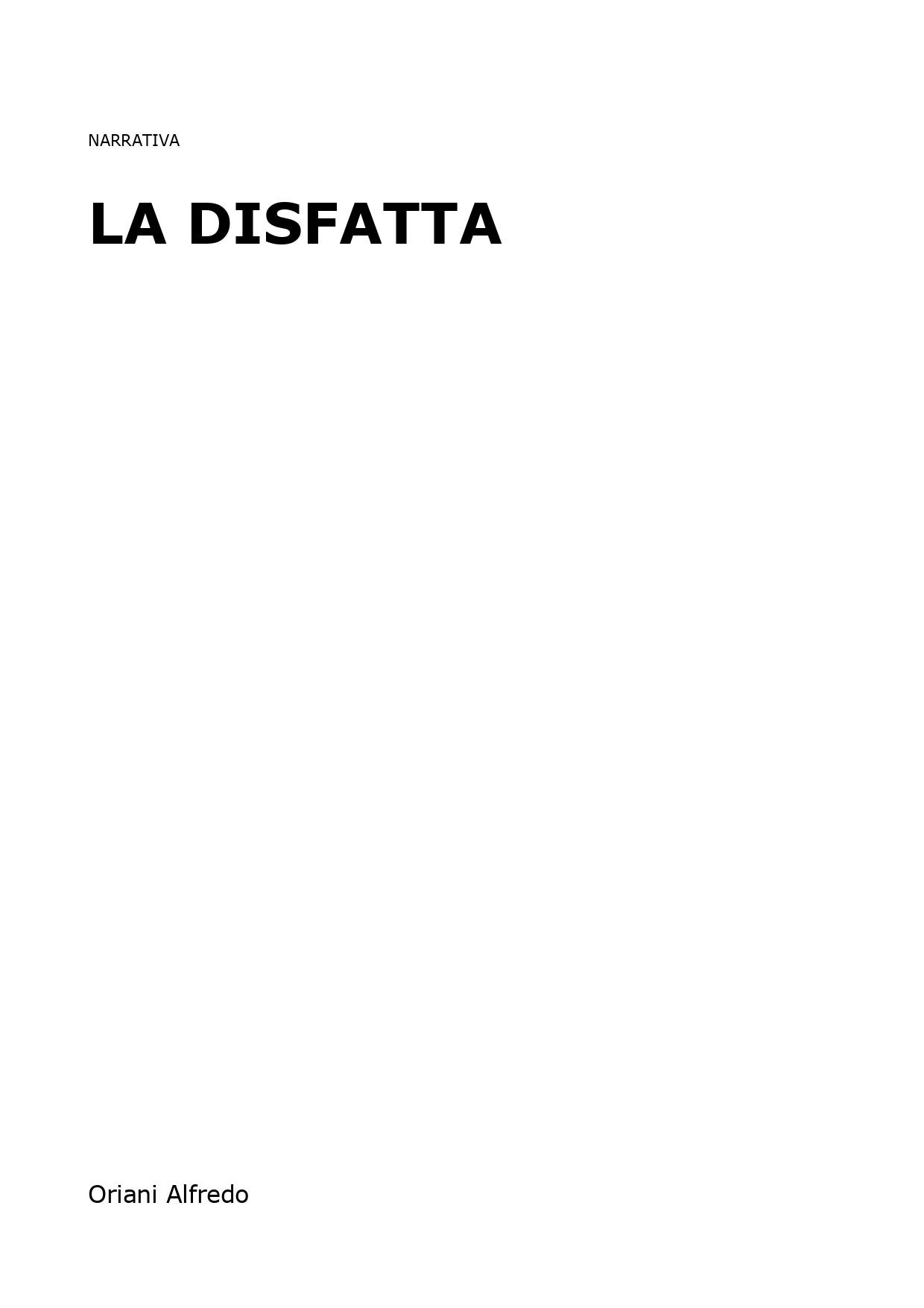 La disfatta