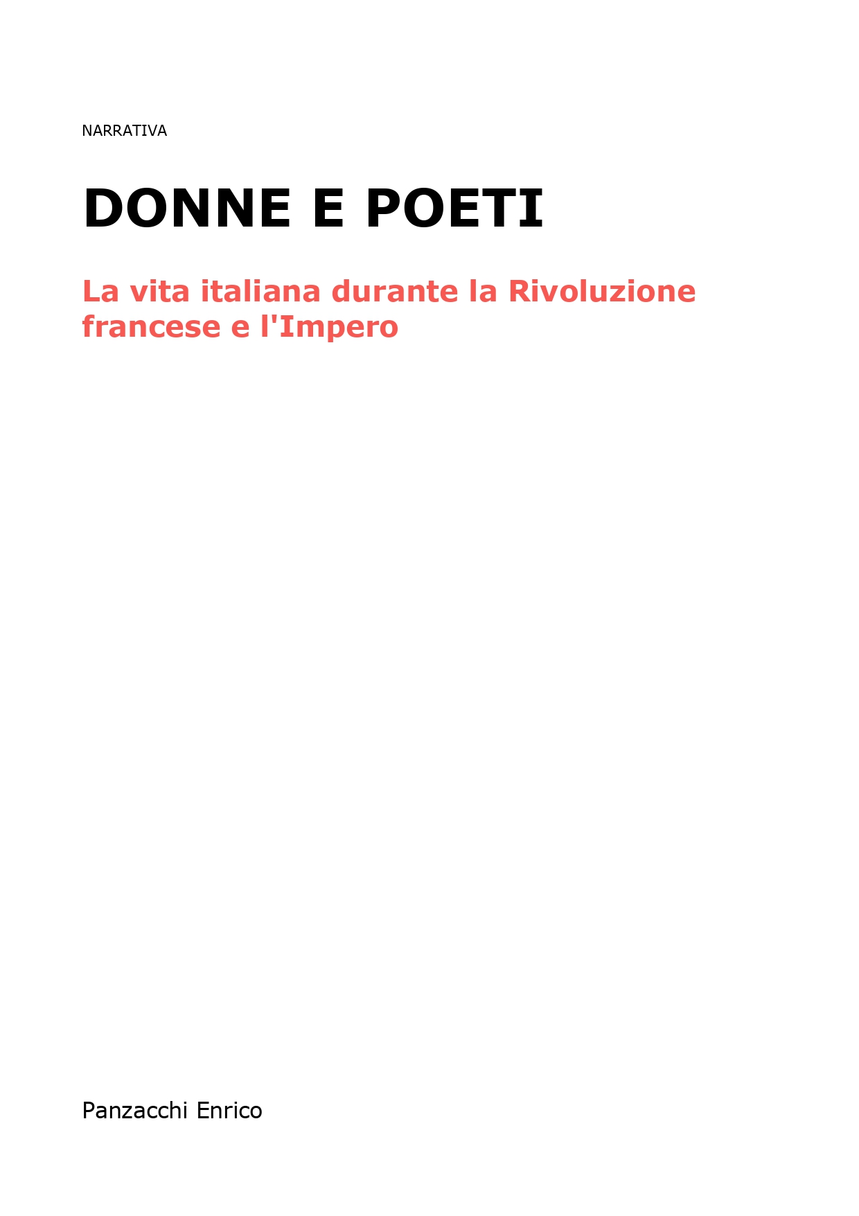 Donne e poeti
