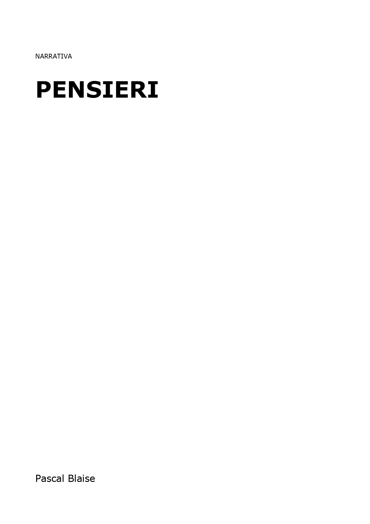 Pensieri
