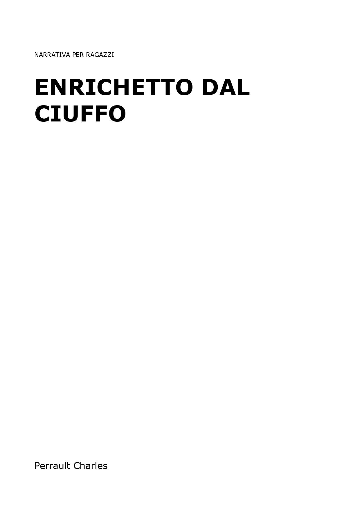 Enrichetto dal ciuffo