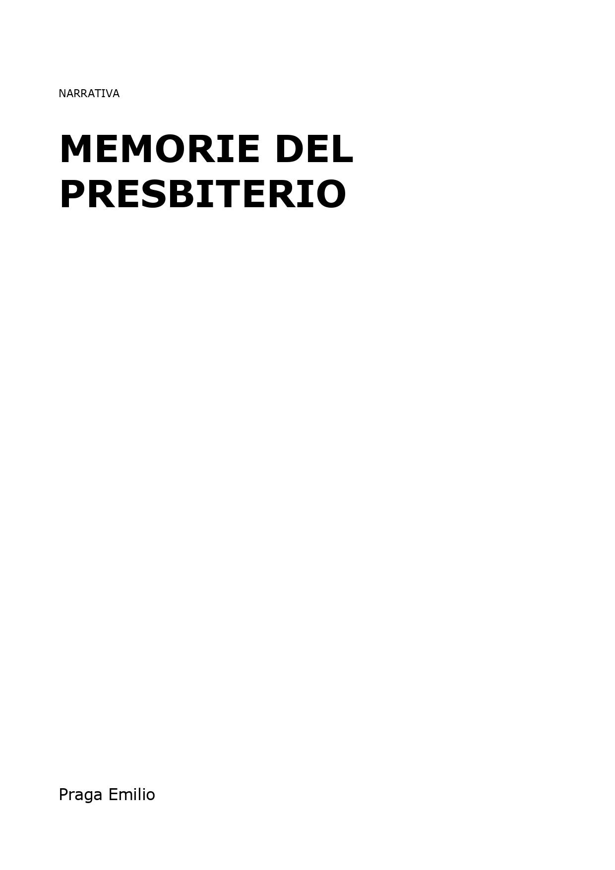 Memorie del Presbiterio