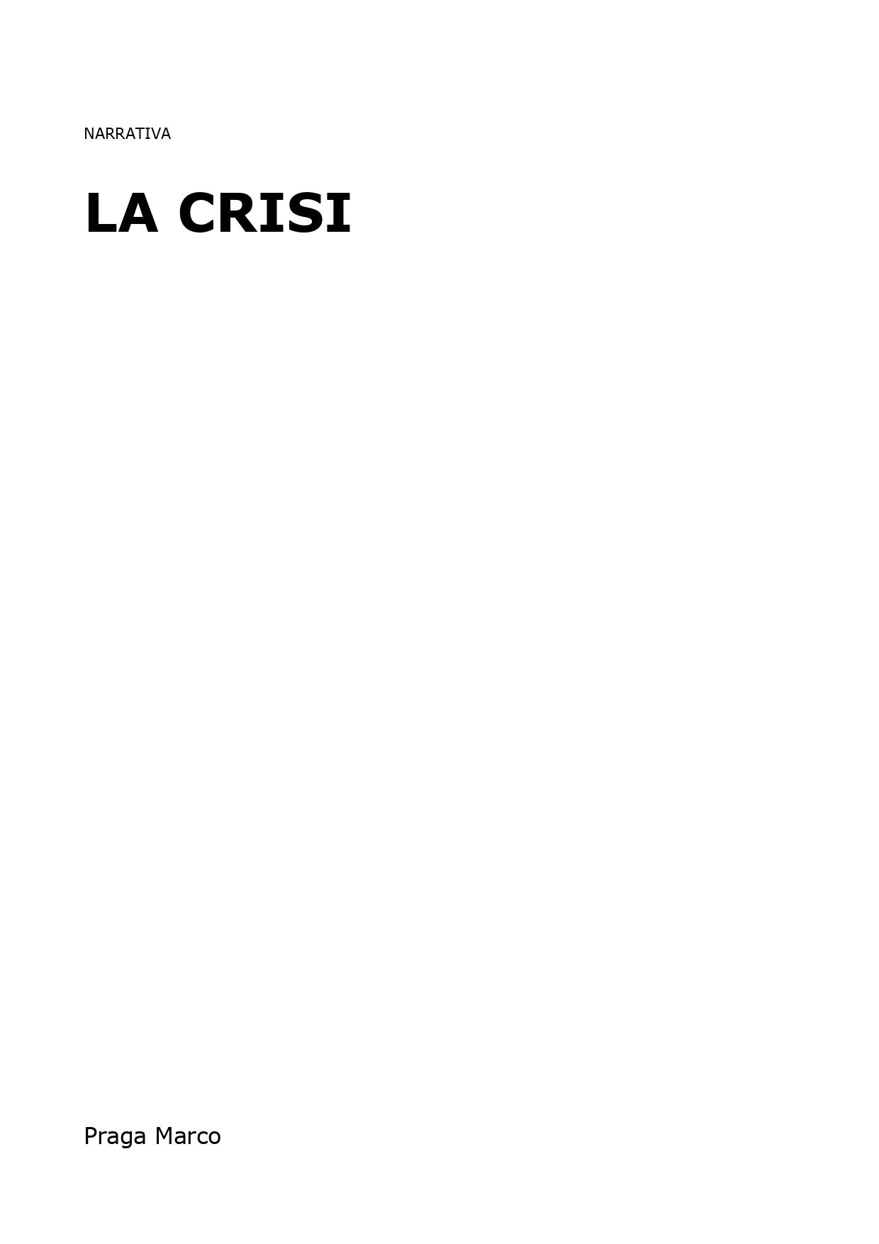 La crisi