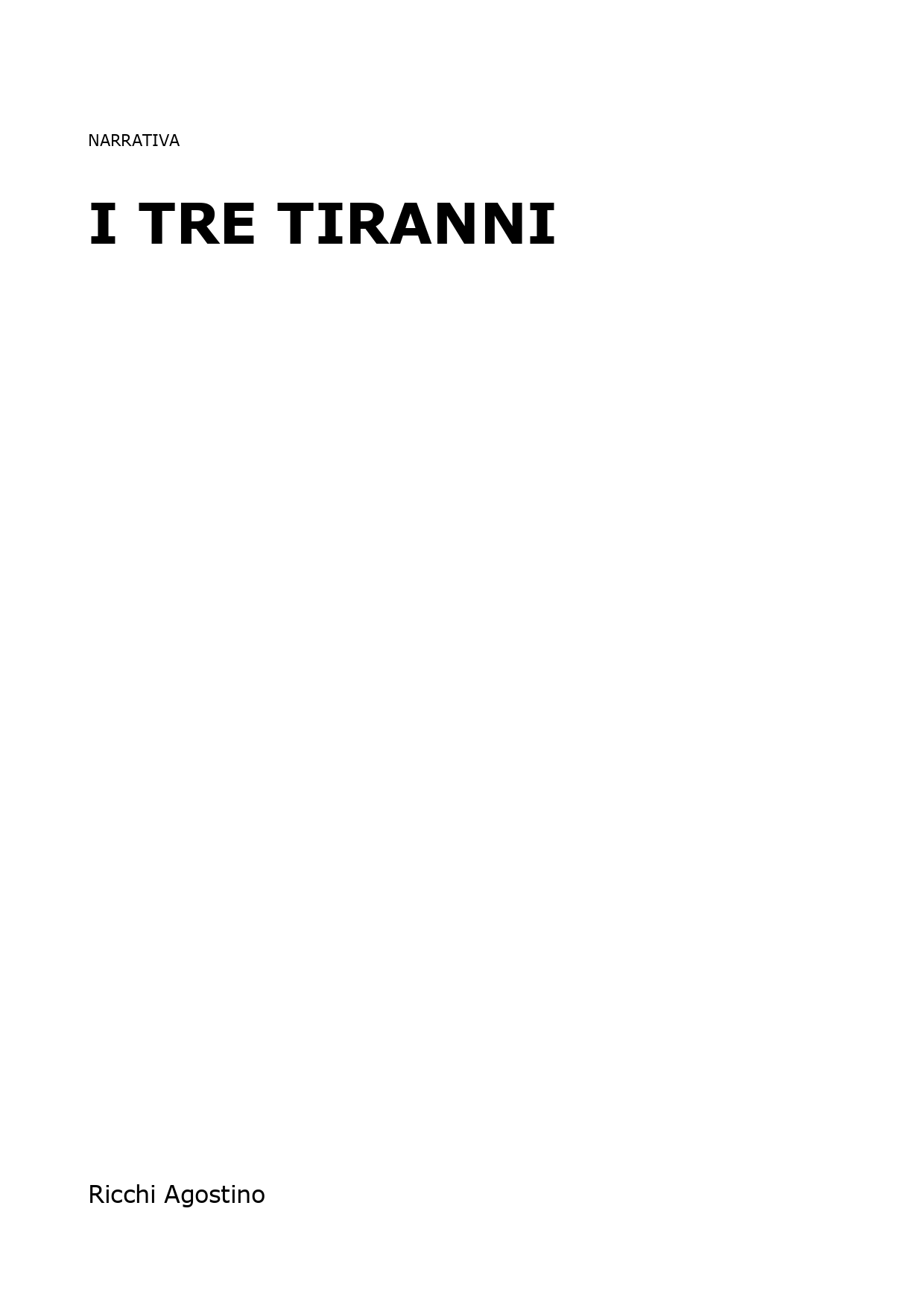 I tre tiranni