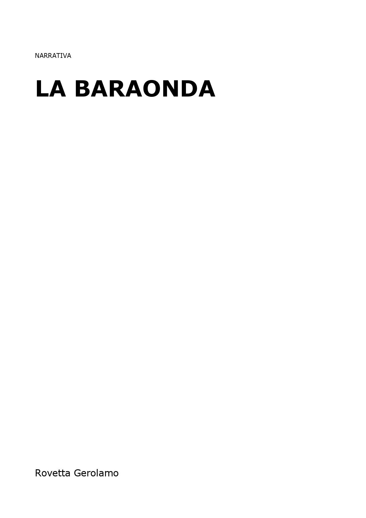 La baraonda