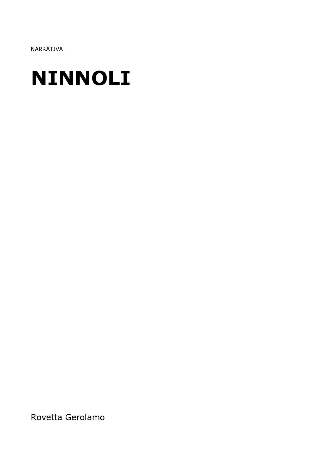 Ninnoli