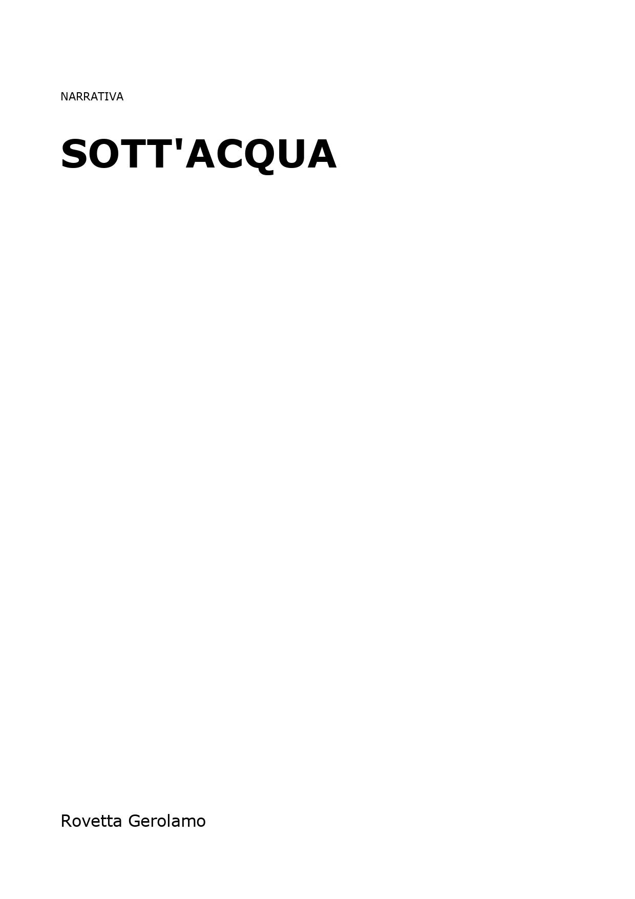 Sott'acqua