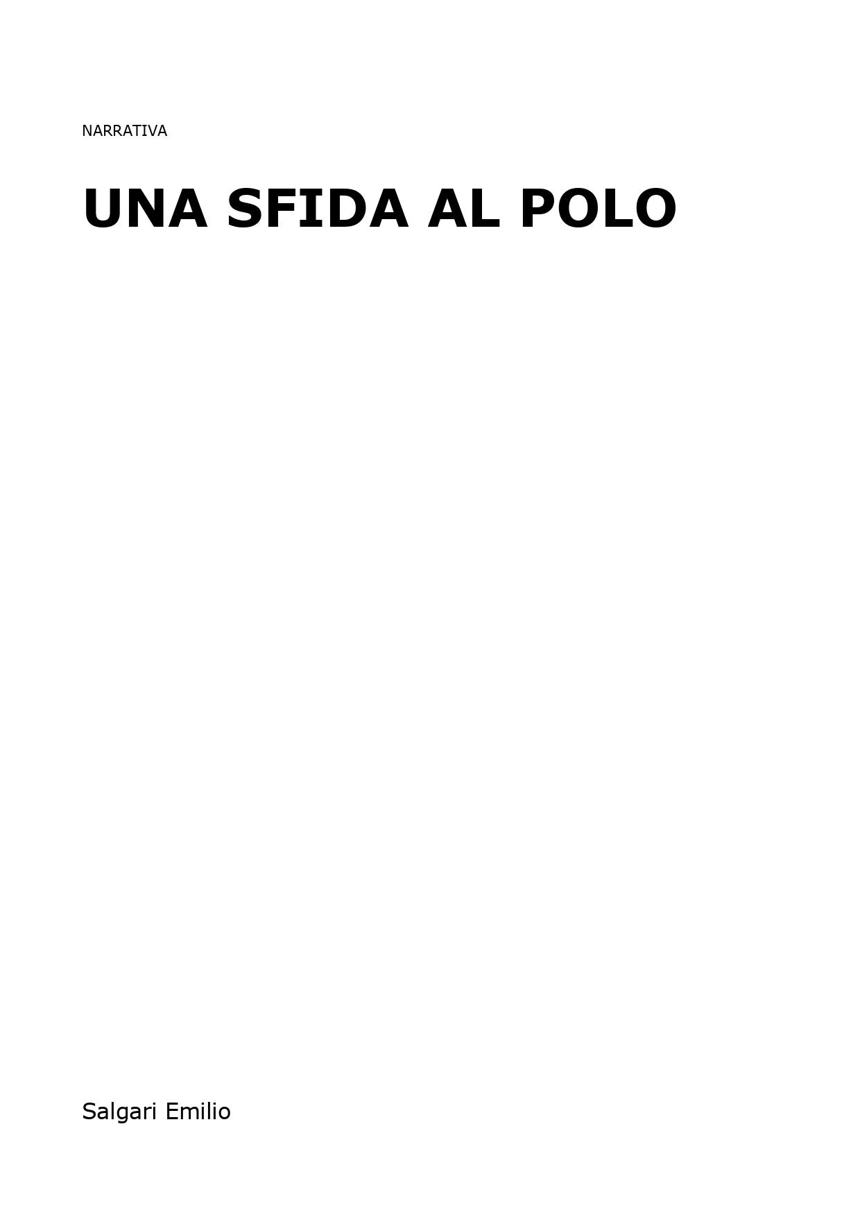 Una sfida al Polo
