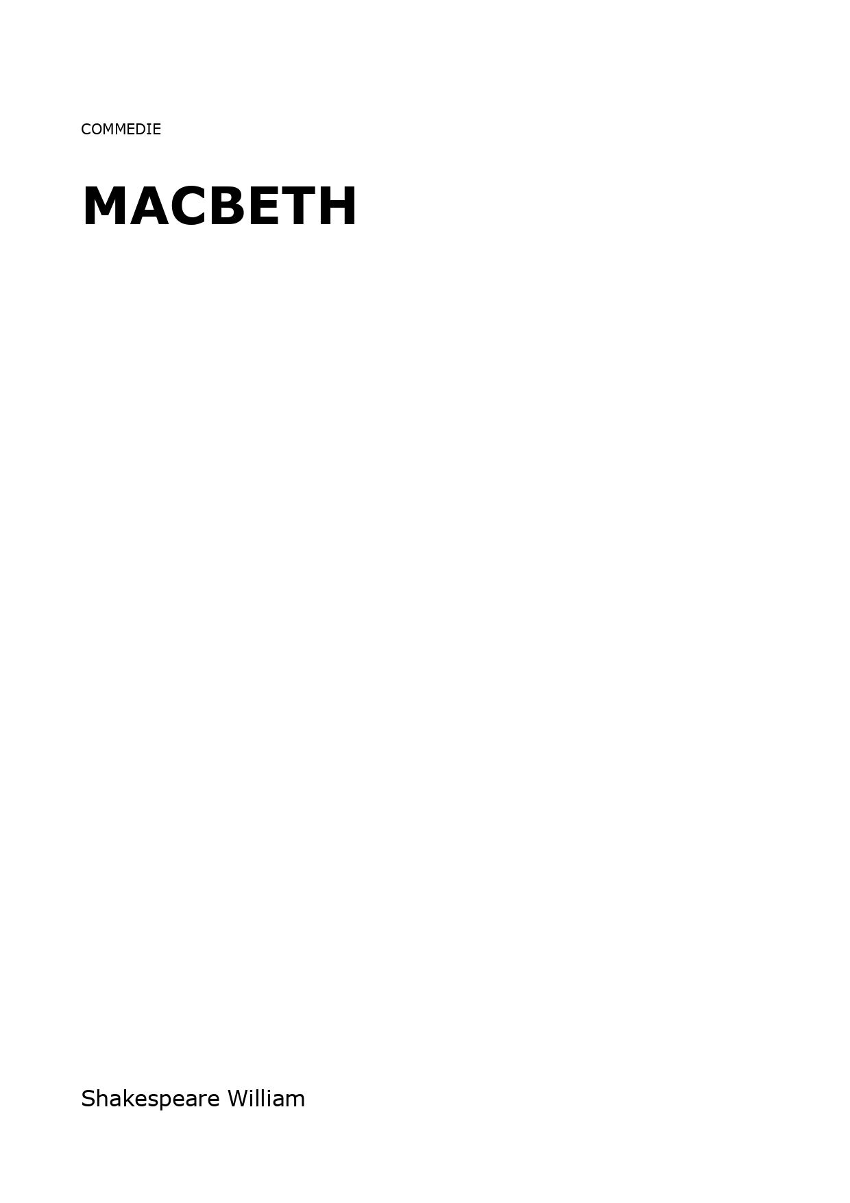 Macbeth