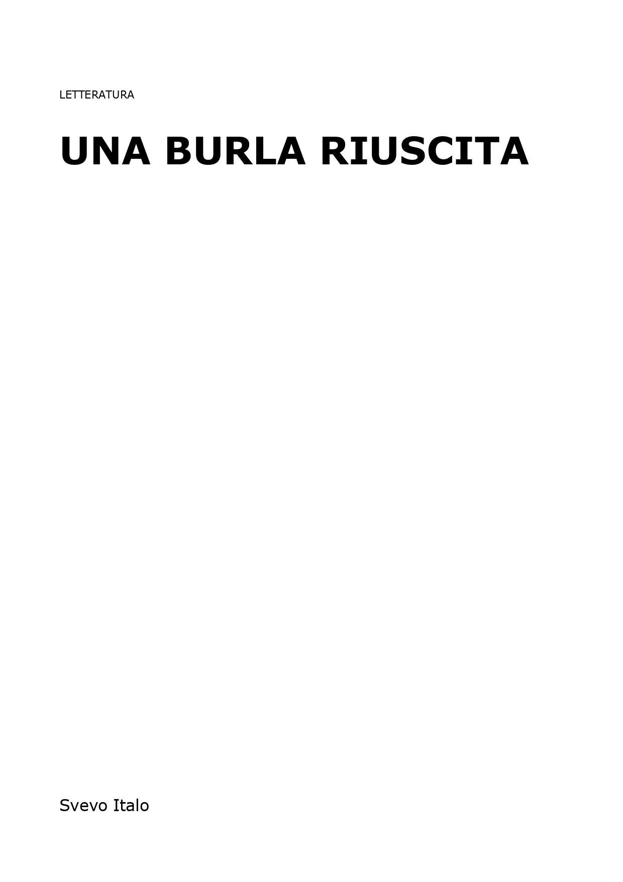 Una Burla Riuscita
