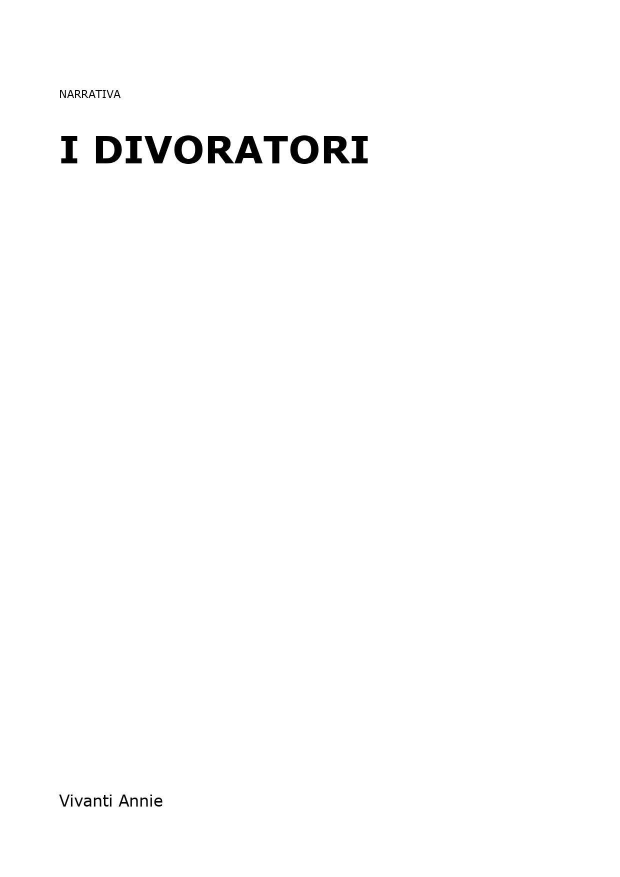 I divoratori