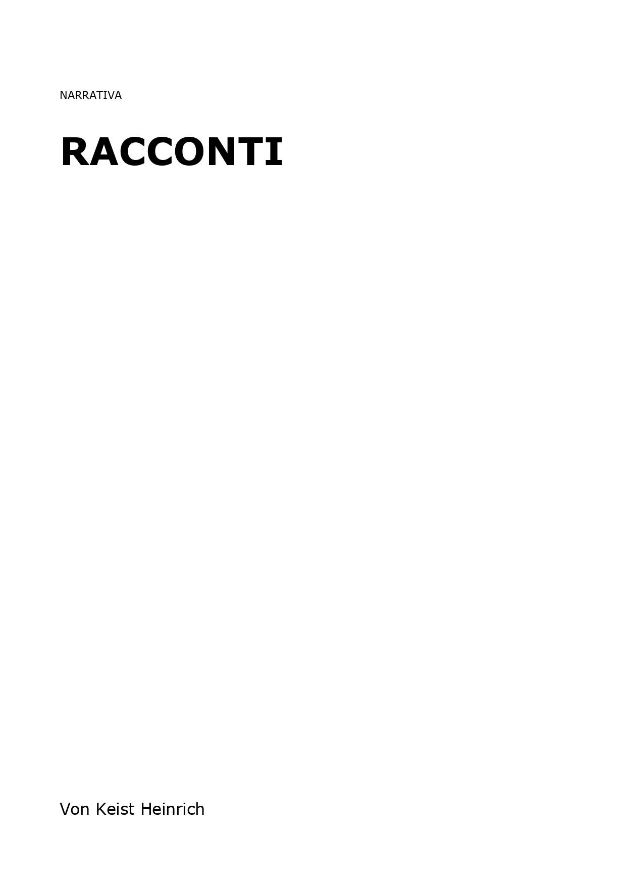 Racconti